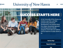 Tablet Screenshot of newhaven.edu